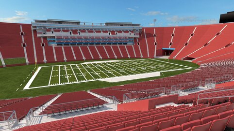 View from seat