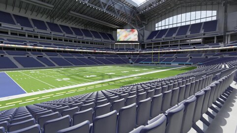 View from seat