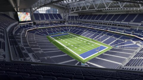 View from seat