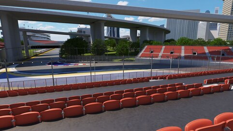 View from seat