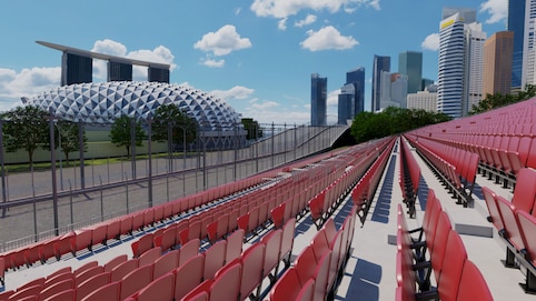 View from seat