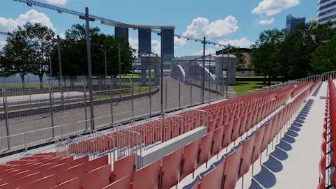 View from seat