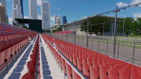 View from seat