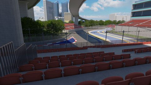 View from seat