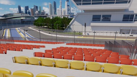 View from seat