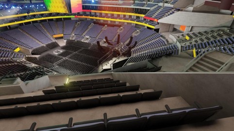 View from seat
