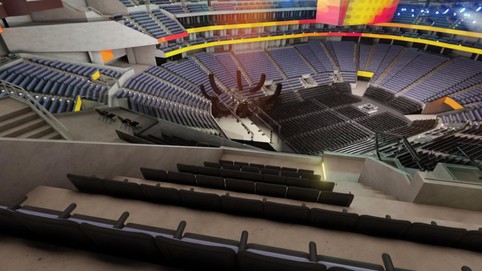 View from seat