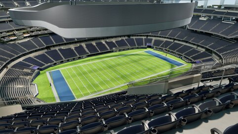 View from seat