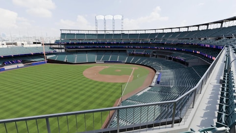 View from seat