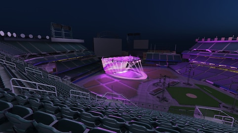 View from seat
