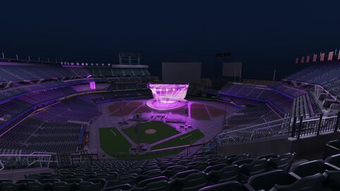 View from seat