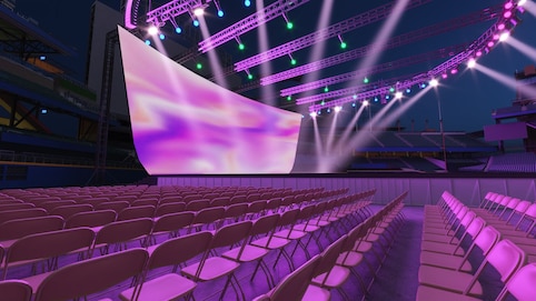 View from seat