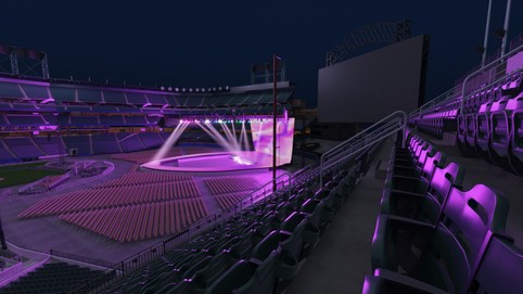 View from seat