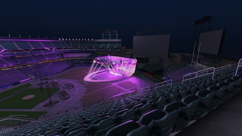 View from seat