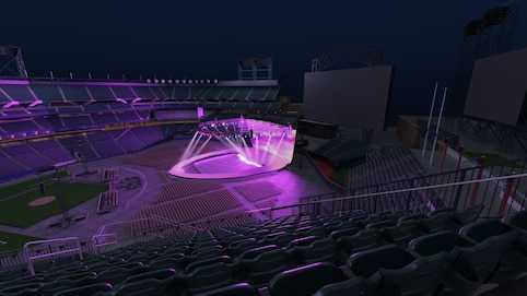 View from seat