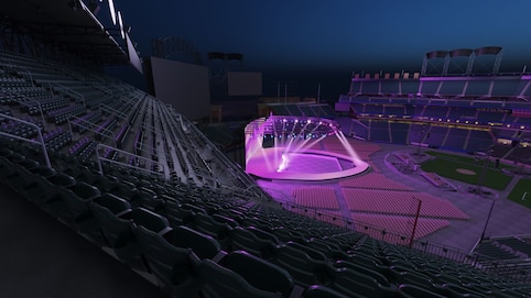 View from seat