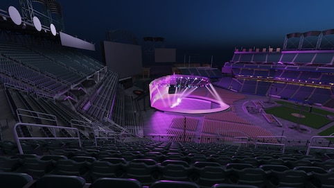 View from seat
