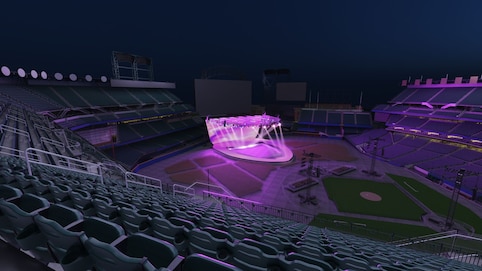 View from seat