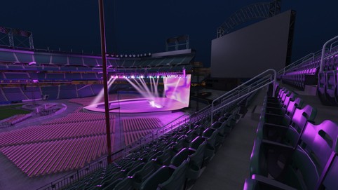 View from seat
