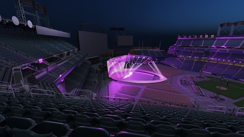 View from seat