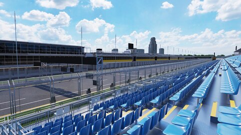 View from seat