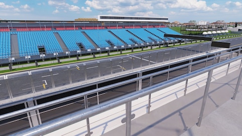 View from seat