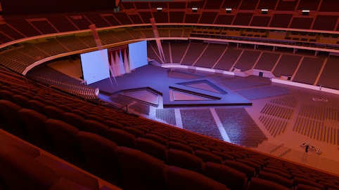 View from seat
