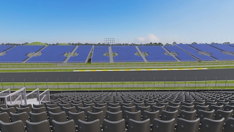 View from seat