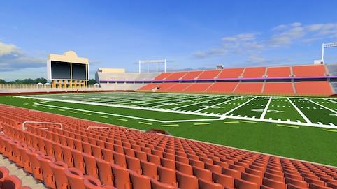 View from seat