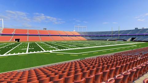 View from seat