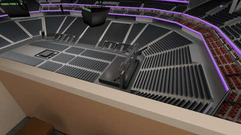 View from seat