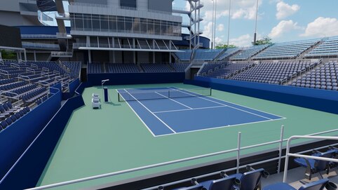 View from seat