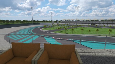 View from seat