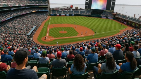 View from seat