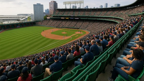 View from seat
