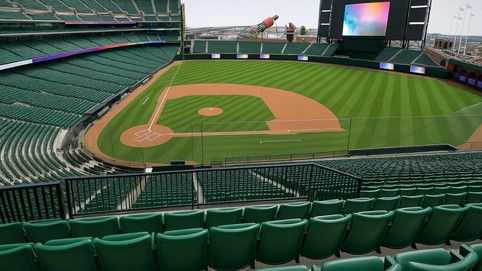 View from seat