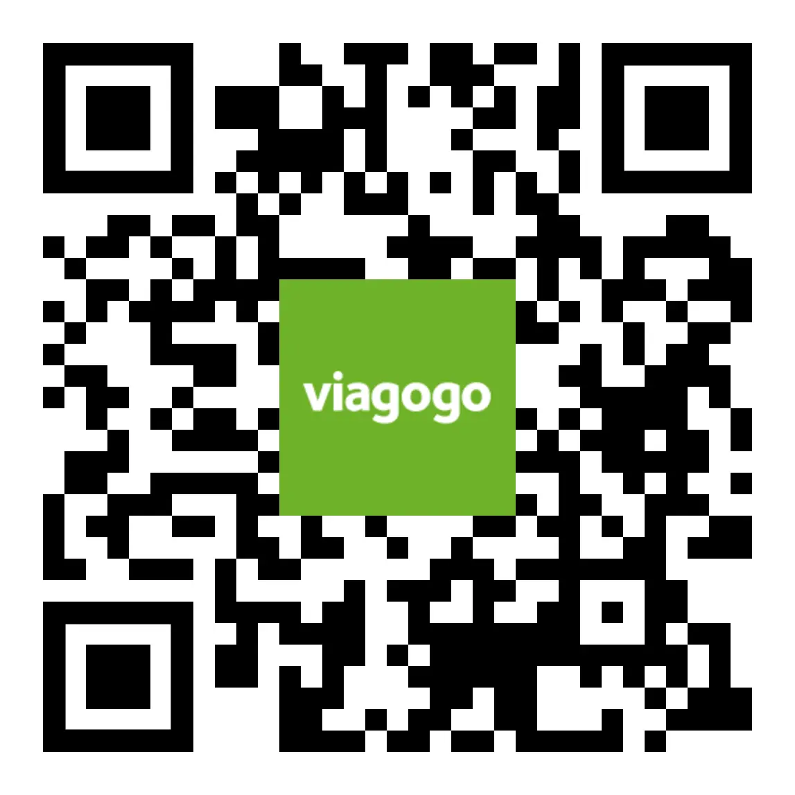 用手机扫描此二维码，发送到应用商店下载Viagogo应用程序